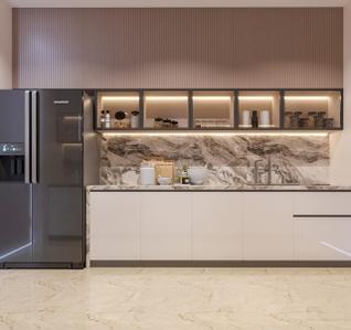 Kitchen Image of 3115 Sq.ft 4 BHK Apartment / Flat for sale in Bapu Nagar Jaipur for Rs. 34265000