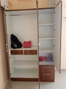 Bedroom Image of 650 Sq.ft 1 BHK Apartment / Flat for rent in Kartik Nagar Bengaluru for Rs. 20000