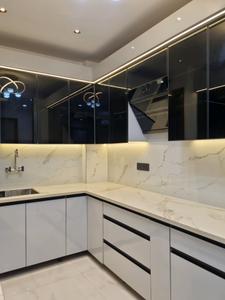 Kitchen Image of 812 Sq.ft 3 BHK Apartment / Flat for rent in Dwarka Mor New Delhi for Rs. 25000