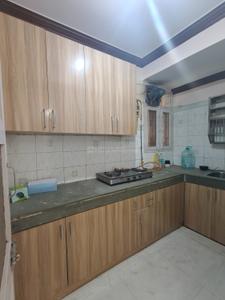 Kitchen Image of 600 Sq.ft 1 BHK Apartment / Flat for rent in Kaveri Apartments, Vasant Kunj New Delhi for Rs. 34000