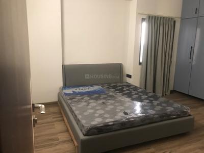 Bedroom Image of 1368 Sq.ft 3 BHK Apartment / Flat for rent in Agora City Centre, Karelibagh Vadodara for Rs. 42000