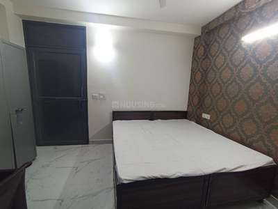 Bedroom Image of 300 Sq.ft 1 RK Builder Floor for rent in Sector 27 Gurgaon for Rs. 16000