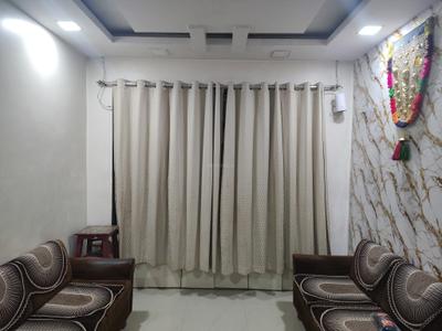 Living Room Image of 420 Sq.ft 1 BHK Apartment / Flat for rent in Paradigm Pushpanjali Residency Phase III, Kasarvadavali Thane for Rs. 18200