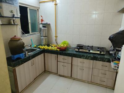 Kitchen Image of 828 Sq.ft 2 BHK Apartment / Flat for sale in Bodakdev Ahmedabad for Rs. 4600000