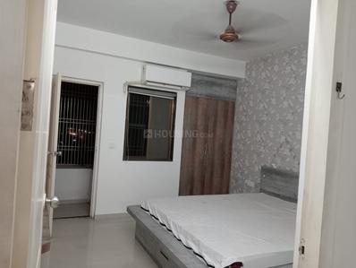 Bedroom Image of 1800 Sq.ft 4.5 BHK Apartment / Flat for rent in Dhruv Abhishek Villa, Karelibagh Vadodara for Rs. 25000