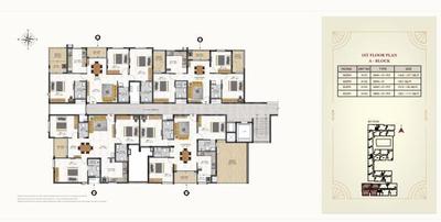 Image of 1100 Sq.ft 3 BHK Apartment / Flat for sale in Sholinganallur, Chennai for Rs. 10000000