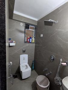 Bathroom Image of 550 Sq.ft 1.5 BHK Apartment / Flat for rent in Lal Gami Jade, Vashi Navi Mumbai for Rs. 50000