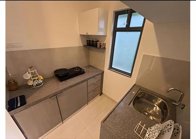 Kitchen Image of 560 Sq.ft 1 BHK Apartment / Flat for sale in Rohan Anand Phase I, Somatane Pune for Rs. 2000000