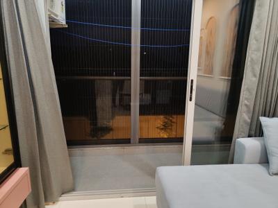Balcony Image of 1214 Sq.ft 2 BHK Apartment / Flat for rent in Shantigram Ahmedabad for Rs. 37990
