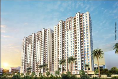 Image of 949 Sq.ft 2 BHK Apartment / Flat for sale in Nyati Exuberance, Mohammed Wadi, Pune for Rs. 5900000