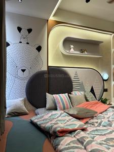 Bedroom Image of 2200 Sq.ft 2 BHK Apartment / Flat for rent in Adani Aangan, Shantigram Ahmedabad for Rs. 25000