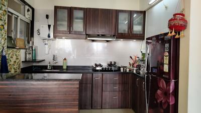 Kitchen Image of 1400 Sq.ft 3 BHK Apartment / Flat for sale in Nirman Brookefield Willows, Pisoli Pune for Rs. 7800000