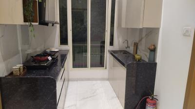 Kitchen Image of 625 Sq.ft 1 BHK Apartment / Flat for sale in Haware Pinnacle, Muthaval Thane for Rs. 2300000