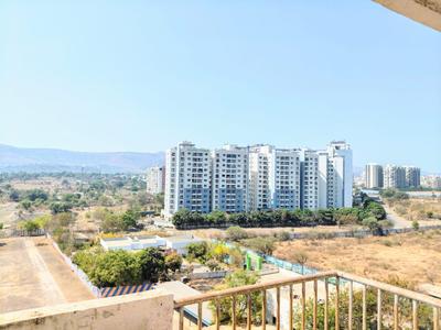 Balcony Image of 1700 Sq.ft 3 BHK Apartment / Flat for rent in Trimurti 11 Park Street A Wing, Pisoli Pune for Rs. 30000