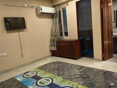 Bedroom Image of 900 Sq.ft 1 RK Apartment / Flat for rent in Sector 53 Gurgaon for Rs. 25000