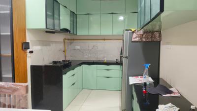 Kitchen Image of 1510 Sq.ft 3 BHK Apartment / Flat for rent in Adani Amogha, Shantigram Ahmedabad for Rs. 55000