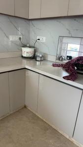 Kitchen Image of 750 Sq.ft 2 BHK Independent House for rent in Sahakara Nagar Bengaluru for Rs. 19000