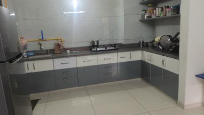 Kitchen Image of 1650 Sq.ft 3 BHK Apartment / Flat for rent in RAR Parkview Kadamb, Vaishno Devi Circle Ahmedabad for Rs. 22000