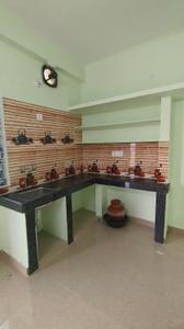 Kitchen Image of 520 Sq.ft 1 BHK Apartment / Flat for rent in Banjara Hills Hyderabad for Rs. 15000