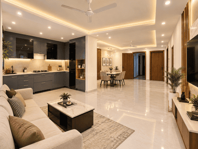 Image of 1395 Sq.ft 3 BHK Apartment / Flat for sale in Chhattarpur, New Delhi for Rs. 11500000