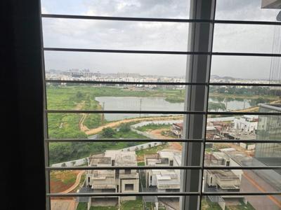 Balcony Image of 1829 Sq.ft 3 BHK Apartment / Flat for sale in Hallmark Vicinia, Narsingi Hyderabad for Rs. 22000000
