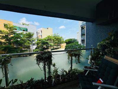 Balcony Image of 2410 Sq.ft 3 BHK Apartment / Flat for sale in Ramky Towers Elite, Hitech City Hyderabad for Rs. 32500000
