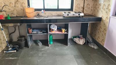 Kitchen Image of 400 Sq.ft 1 RK Apartment / Flat for rent in Borivali West Mumbai for Rs. 25000
