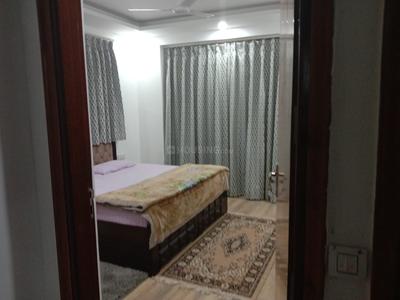 Bedroom Image of 1500 Sq.ft 1 RK Builder Floor for rent in Sector 56 Gurgaon for Rs. 22500