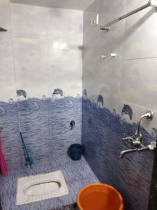 Bathroom Image of 350 Sq.ft 1 RK Builder Floor for rent in Airoli Navi Mumbai for Rs. 12500