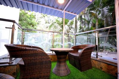 Balcony Image of 1100 Sq.ft 2 BHK Apartment / Flat for rent in Sahjanand Riverview, Vadadla Bharuch for Rs. 12000