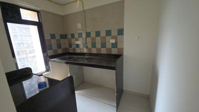 Kitchen Image of 640 Sq.ft 2 BHK Apartment / Flat for rent in Puneet Shivalaya, Vikhroli East Mumbai for Rs. 46000