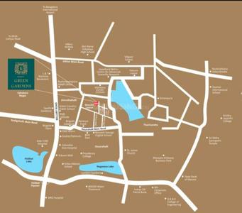 Image of 843 Sq.ft 2 BHK Apartment / Flat for rent in Desai Green Gardens, Dasarahalli, Bengaluru for Rs. 29000