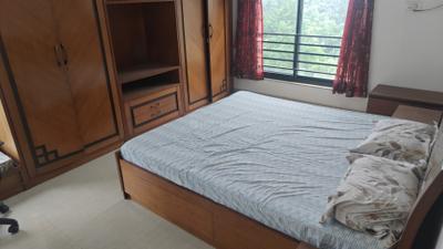 Bedroom Image of 1750 Sq.ft 3.5 BHK Apartment / Flat for rent in Clover Acropolis, Viman Nagar Pune for Rs. 85000