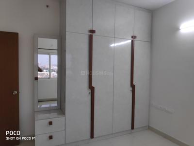 Bedroom Image of 1350 Sq.ft 2.5 BHK Apartment / Flat for rent in Prestige Gulmohar, Horamavu Bengaluru for Rs. 58000