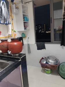 Kitchen Image of 750 Sq.ft 1 BHK Apartment / Flat for sale in Aryanparv Aarambh, Ujala Circle Ahmedabad for Rs. 4000000