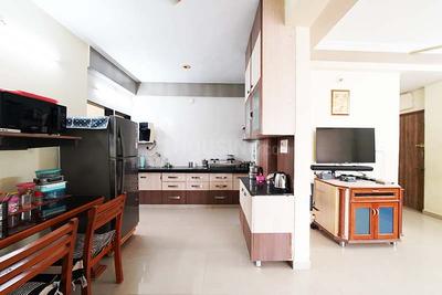 Kitchen Image of 1602 Sq.ft 3 BHK Penthouse for sale in New Ranip Ahmedabad for Rs. 9200000