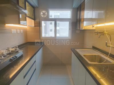 Kitchen Image of 640 Sq.ft 1 BHK Apartment / Flat for rent in Eden Park At The Prestige City, Sarjapur Bengaluru for Rs. 33000