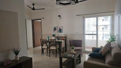 Living Room Image of 1365 Sq.ft 3 BHK Apartment / Flat for sale in Emenox La Solara Phase 2 Tower A &amp; D, Noida Extension Greater Noida for Rs. 11600000