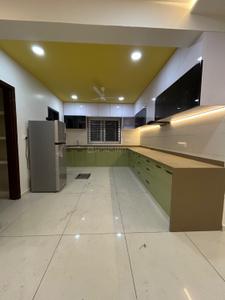 Kitchen Image of 2880 Sq.ft 4 BHK Apartment / Flat for rent in Darshanam Club Life Phase Il, Undera Vadodara for Rs. 80000
