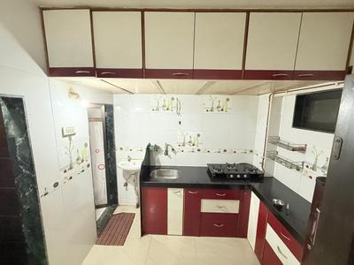Kitchen Image of 225 Sq.ft 1 RK Apartment / Flat for rent in Sai Darshan CHS, Andheri East Mumbai for Rs. 24000