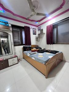 Bedroom Image of 680 Sq.ft 1 BHK Apartment / Flat for rent in Airoli Navi Mumbai for Rs. 27000