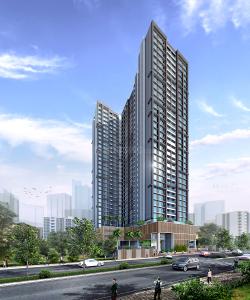 Image of 638 Sq.ft 2 BHK Apartment / Flat for sale in Dosti Mezzo 22, Sion, Mumbai for Rs. 45100000