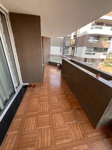 Balcony Image of 2105 Sq.ft 3 BHK Apartment / Flat for rent in BCM Planet Phase 1, Nipania Indore for Rs. 56000