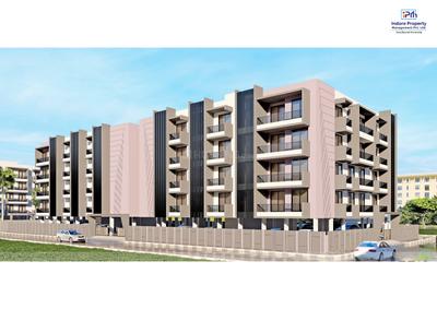 Floor Plan Image of 757 Sq.ft 2 BHK Apartment / Flat for sale in Scheme No 114 Indore for Rs. 5747500