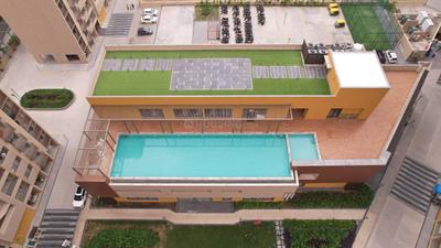 Image of 1205 Sq.ft 2 BHK Apartment / Flat for rent in Adani Aster Phase 1, Vaishno Devi Circle, Ahmedabad for Rs. 41000