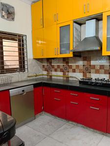 Kitchen Image of 1400 Sq.ft 2 BHK Builder Floor for rent in Sector 15 Part 2 Gurgaon for Rs. 42000