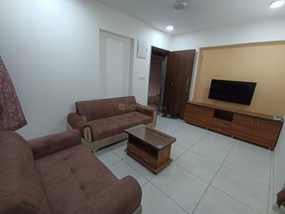 Hall Image of 600 Sq.ft 2 BHK Apartment / Flat for rent in Orchid Blues, Shela Ahmedabad for Rs. 35000
