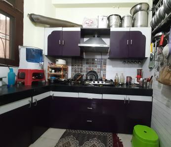 Kitchen Image of 800 Sq.ft 2 BHK Apartment / Flat for sale in Vishanpuri Aligarh for Rs. 3400000