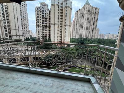 Balcony Image of 1970 Sq.ft 3 BHK Apartment / Flat for rent in Rodas Enclave Sunrays, Hiranandani Estate Thane for Rs. 130000
