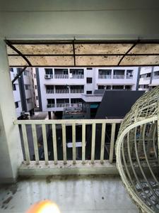 Balcony Image of 1200 Sq.ft 3 BHK Apartment / Flat for rent in Seven 9 Sky, Chhani Vadodara for Rs. 17000